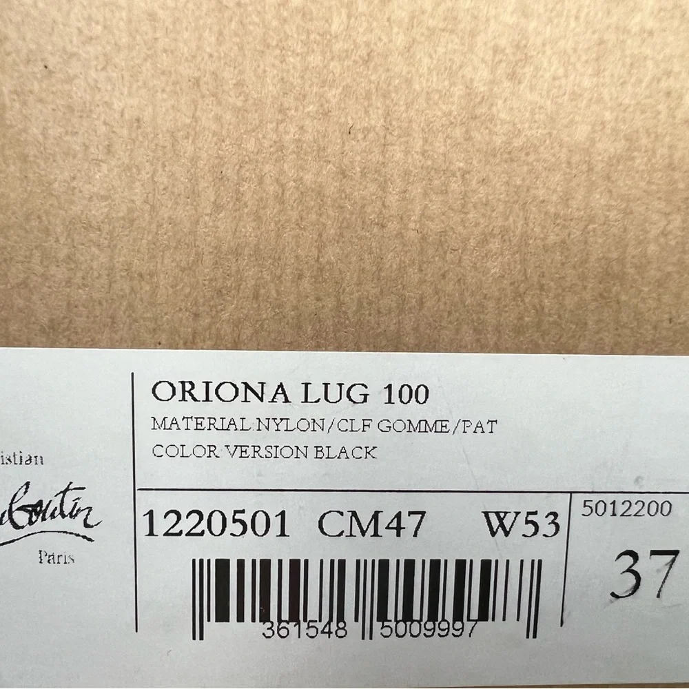 BRAND NEW CHRISTIAN LOUBOUTIN
Oriona 100 rubber-trimmed quilted padded shell - Picture 3 of 8